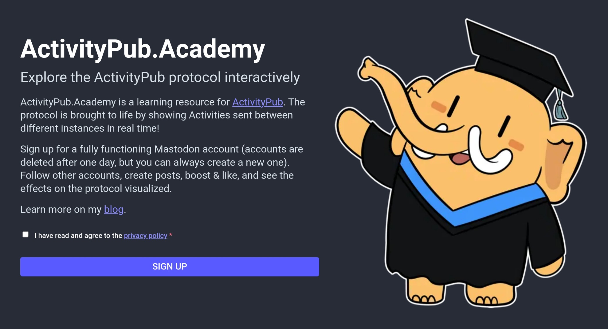 ActivityPub.Academy homepage